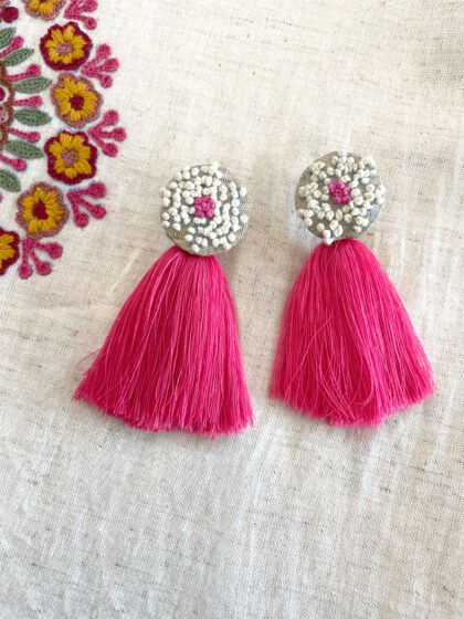 LONG TASSELS EARRINGS