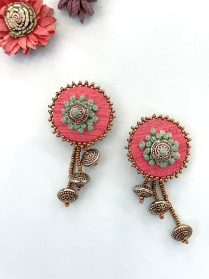 Stylish Beadwork Earrings