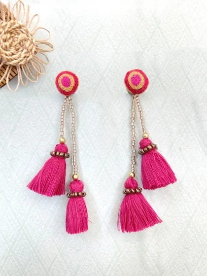 Thread Earrings
