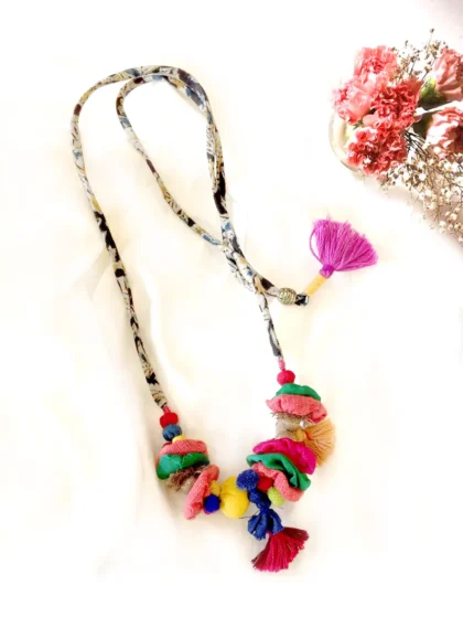 fabric lightweight trendy necklace