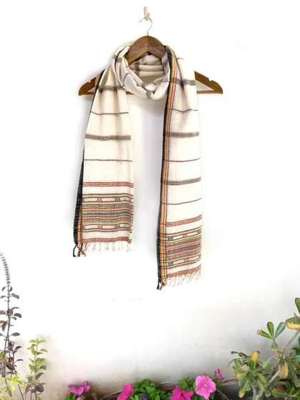 Tangaliya Handloom Khadi Stole